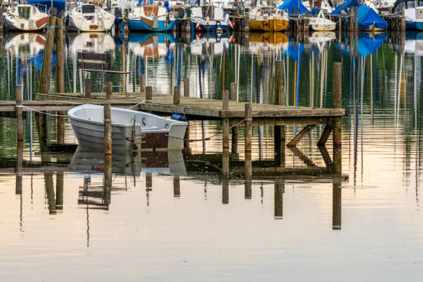 The marina at the Steinhuder Meer
