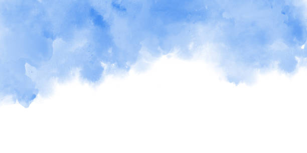 istock Delicate colors watercolor background. Watercolor texture and creative paint gradients. 1357303433