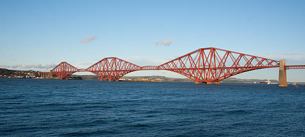 istock The Forth Bridge, Scotland, almost scaffolding free 135730529