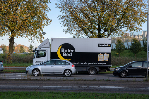 Beter Bed Company Truck At Amsterdam The Netherlands 2019