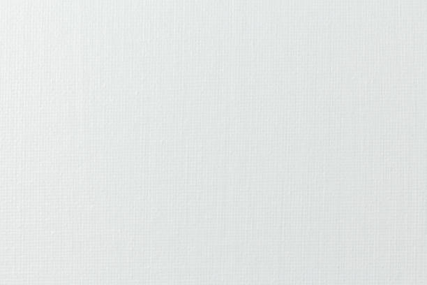白い空白のアートキャンバステクスチャ - white canvas ストックフォトと画像