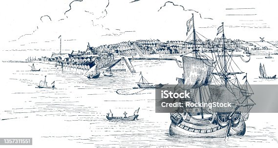istock New York in 1673 under British and Dutch control 1357311551