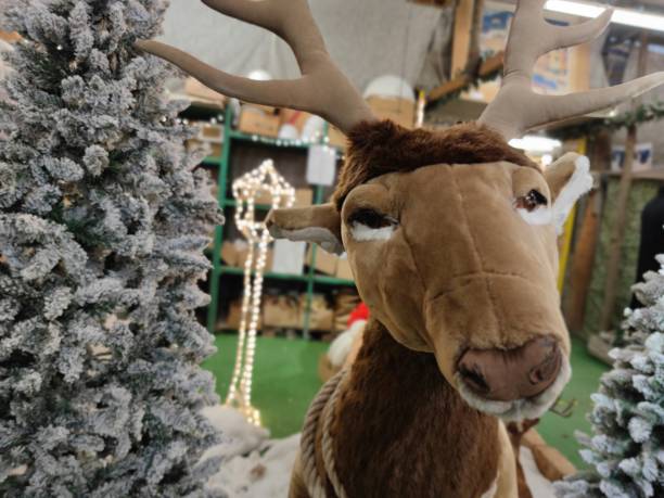 istock santa claus reindeer figure 1357314256