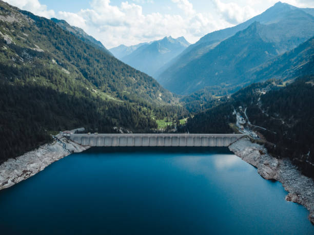 istock fantastic view on val di fumo and daone lake 1357323281