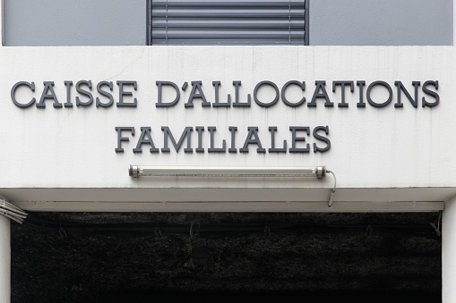 Caisse d'allocations familiales or CAF is the family branch of French social security