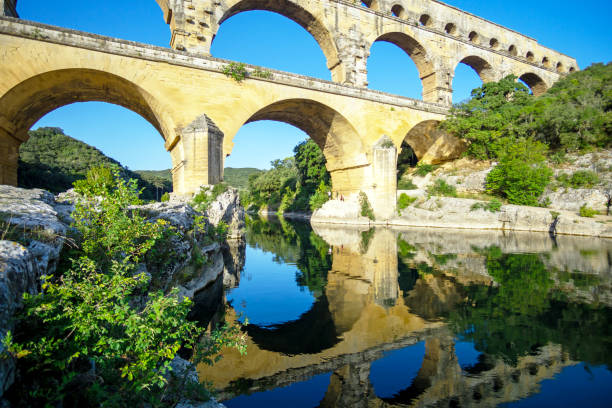 istock Pont du Gard aqueduct 1357342597