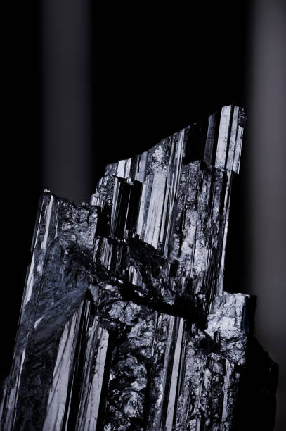 istock Schorl black tourmaline specimen 1357344538