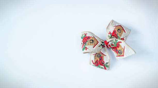 istock Christmas ribbon bow 1357345053