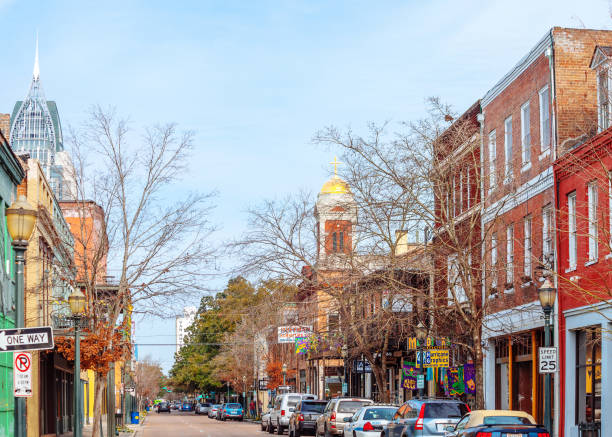 istock Mobile, Alabama - historic downtown 1357357208