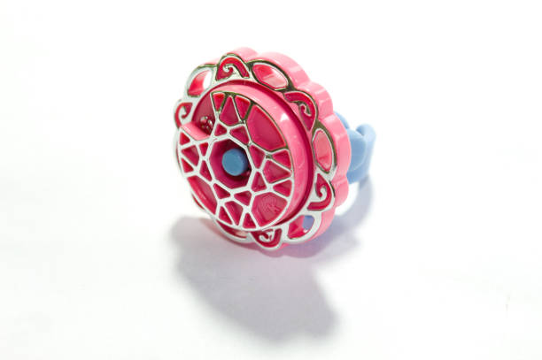 istock Ring with a flower and blue details 1357360565