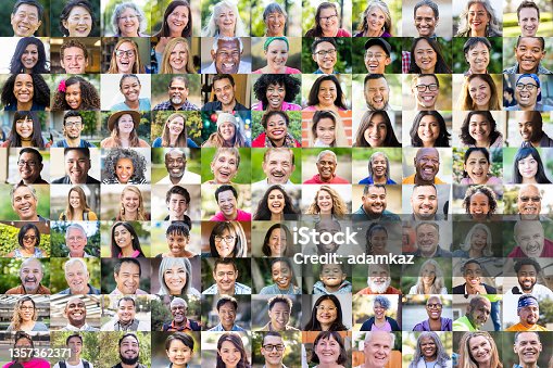 istock Diverse Human Faces 1357362371