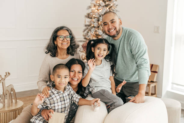 Celebrating with family Family  portrait filipino ethnicity photos stock pictures, royalty-free photos & images