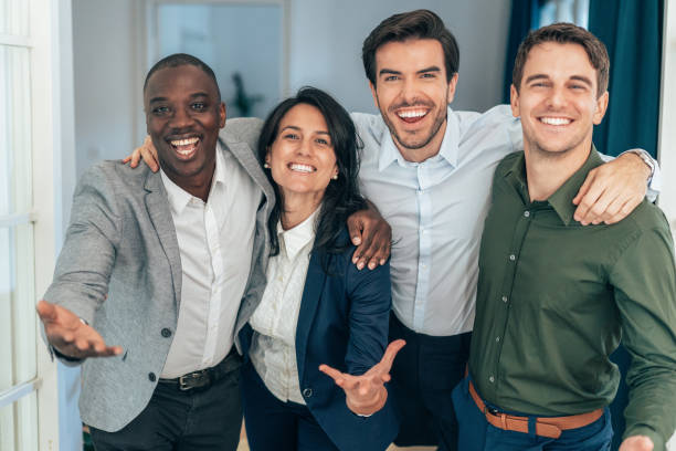 istock Portrait of Business team 1357369998