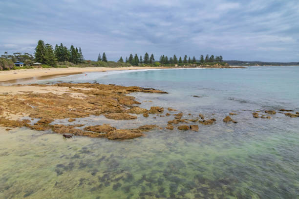 istock Morning views scenic seascape at Bermagui 1357373952