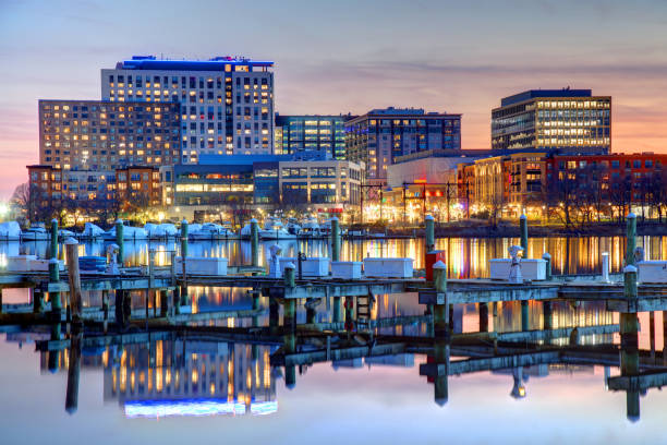 istock Assembly Square Neighborhood  Skyline in Somerville 1357380604