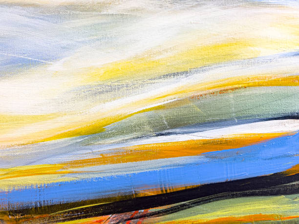 istock Abstract Acrylic Painting Textured Background 1357391927