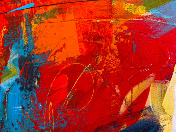 istock Abstract Acrylic Painting Textured Background 1357391988