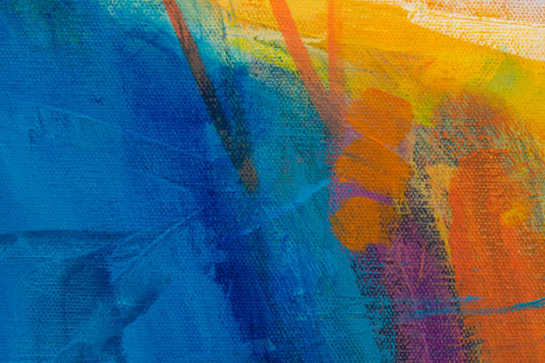 istock Abstract Acrylic Painting Textured Background 1357392753