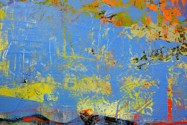 istock Abstract Acrylic Painting Textured Background 1357392836