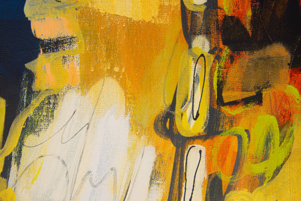 istock Abstract Acrylic Painting Textured Background 1357393007