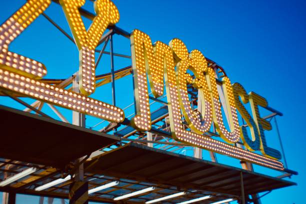 istock Carousels on the funfair 1357395702