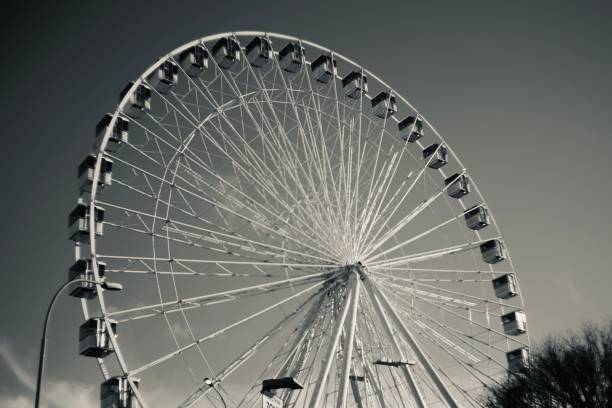 istock Details of a big Ferris wheel 1357395807