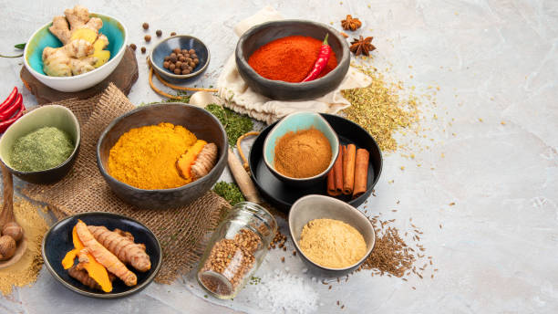 istock Assortment of Indian spices 1357395963