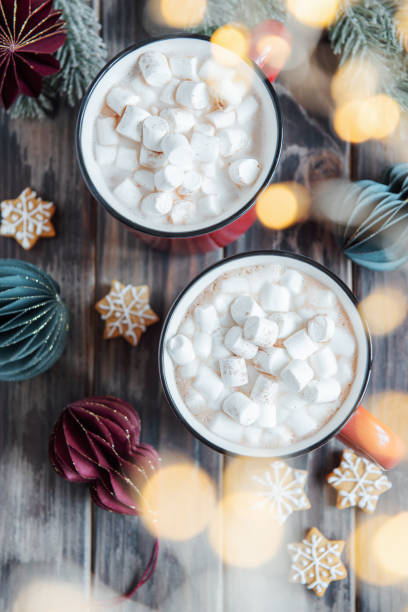 istock Christmas hot cocoa  in the red cup 1357401285
