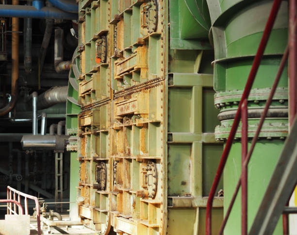 istock Different Sections of the Thermo Power Plant 1357402402