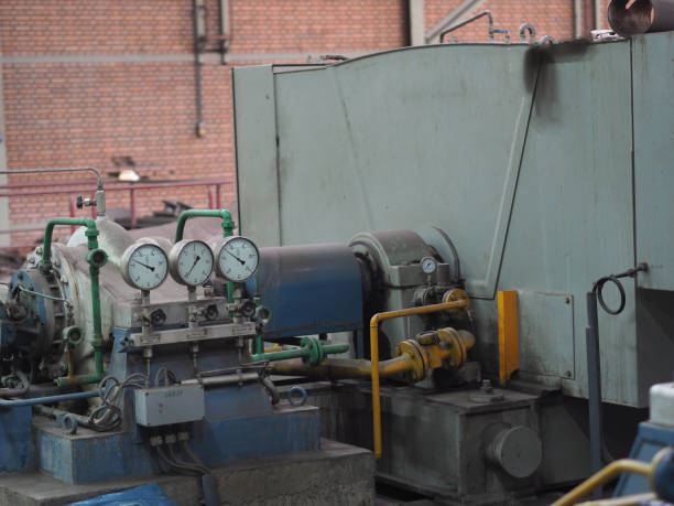 istock Different Sections of the Thermo Power Plant 1357403784