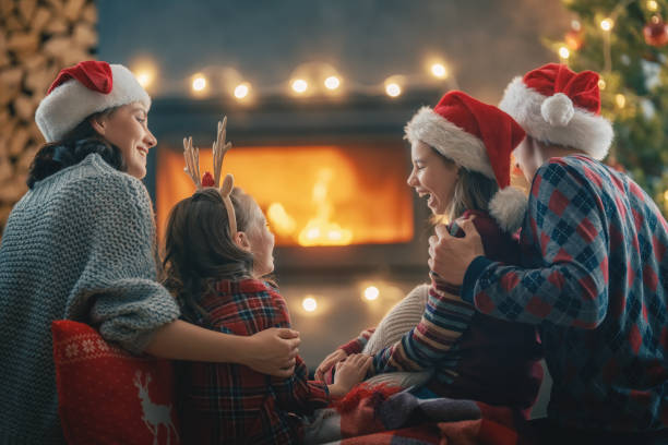 istock family celebrating Christmas 1357412806