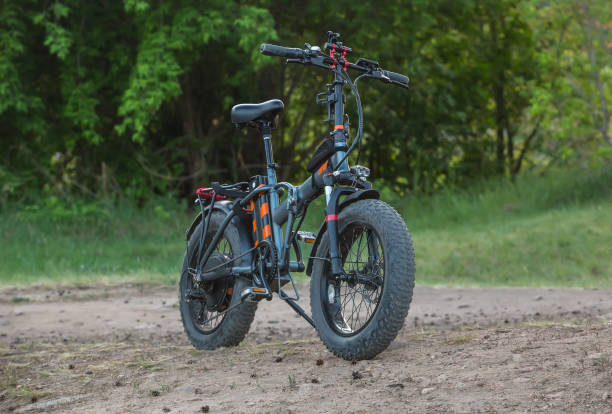 istock Electric bike in nature 1357416968