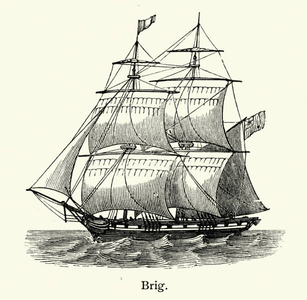 True Brig Rigging 200+ Brig Rigged Stock Photos, Pictures & Royalty-Free Images - iStock