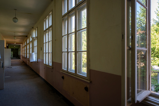 Abandoned school.