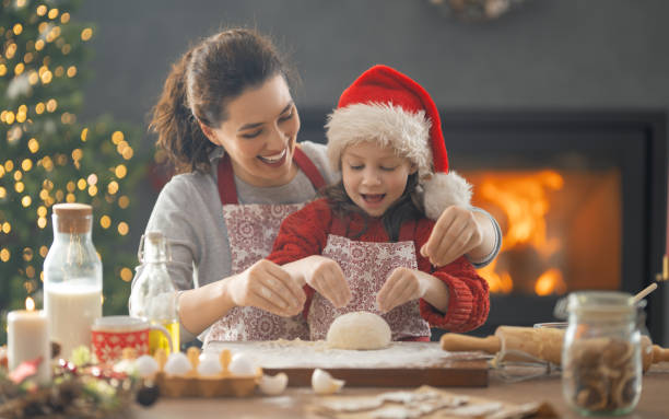 istock Cooking Christmas cookies 1357425545