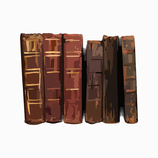 старые книги - humanities stock illustrations