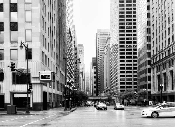 istock Street, Downtown Chicago. 1357427375