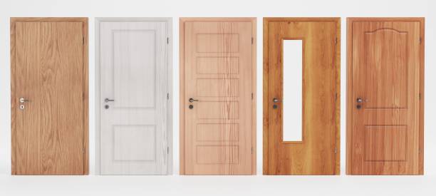 istock Realistic 3D Render of Interior Doors 1357437573