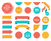 istock Set of the Ribbons 1357444217