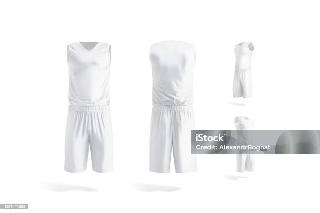 white basketball jersey mockup