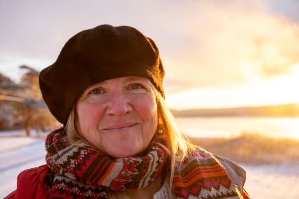 istock Portrait on a snowy day 1357448825