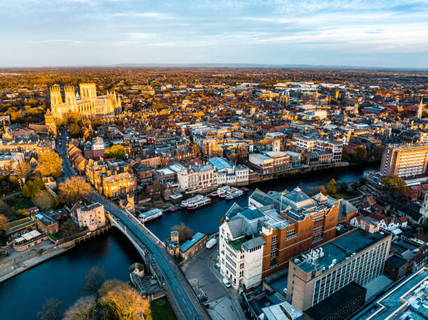 istock Aerial view of York downtown 1357452459