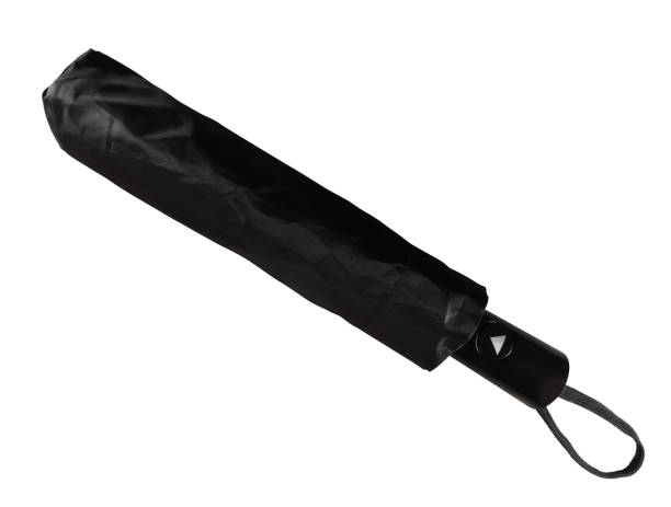 折り畳まれた傘 - 黒
