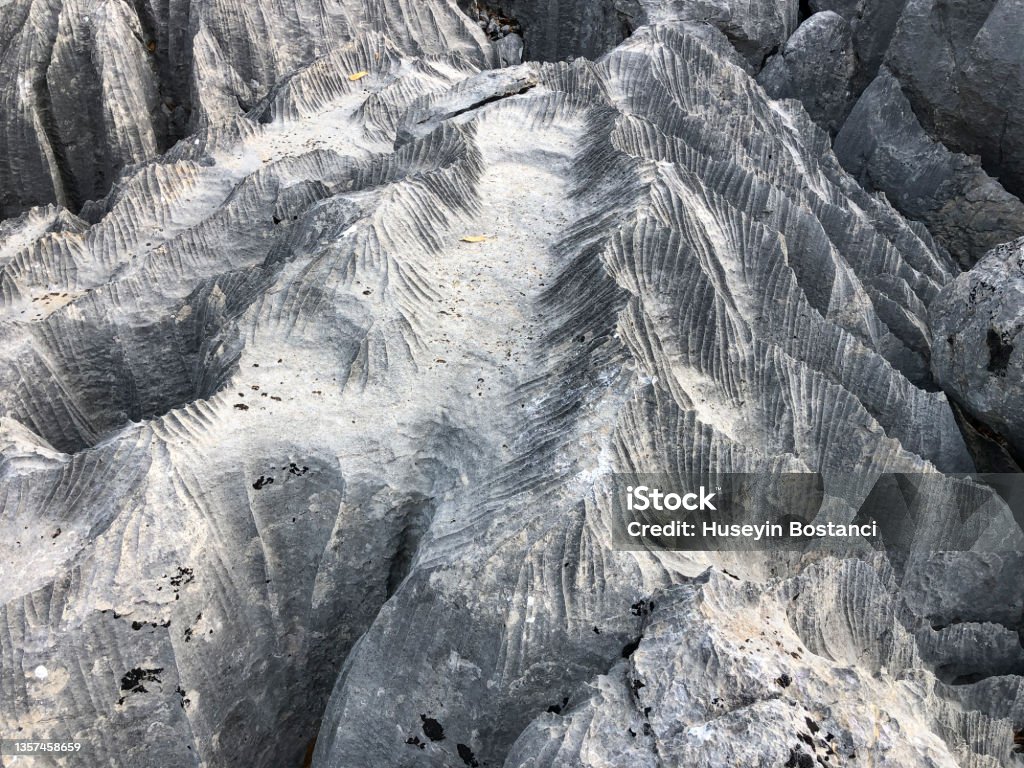 Changes Sharpness Formations Crevices Corrugated And Sharp Structures ...