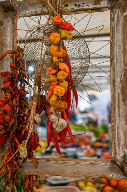 istock Dried Habaneros on Market 1357460005