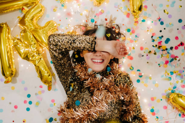istock So happy after the great party! 1357461228