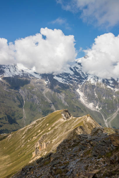 istock Mountain road in European Alps 1357461526