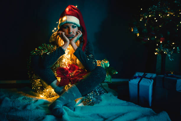 weihnachten süße weihnachten - christmas tangled christmas lights lighting equipment stock-fotos und bilder