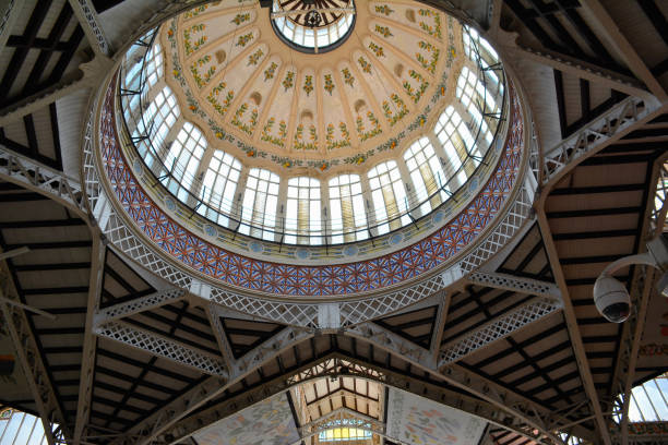 istock Central market dome. Valencia, Spain 1357468057
