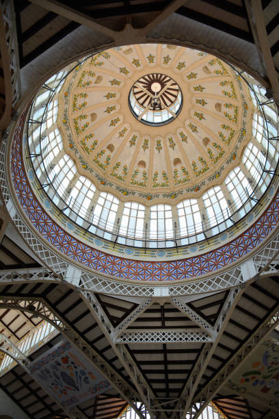 istock Central market dome. Valencia, Spain 1357468075
